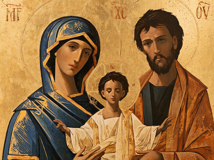 The Holy Family - Contemporary Byzantine · Landscape n° 1