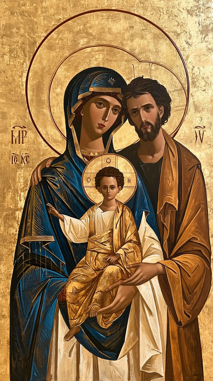 The Holy Family - Contemporary Byzantine · Portrait n° 2