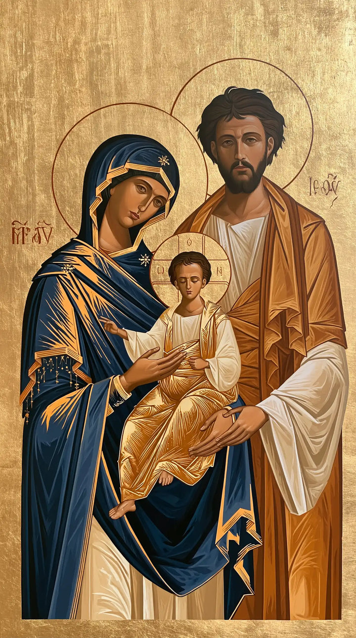 The Holy Family - Contemporary Byzantine · Portrait n° 6