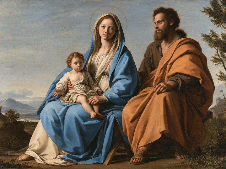 The Holy Family - Florentine Renaissance · Landscape n° 1