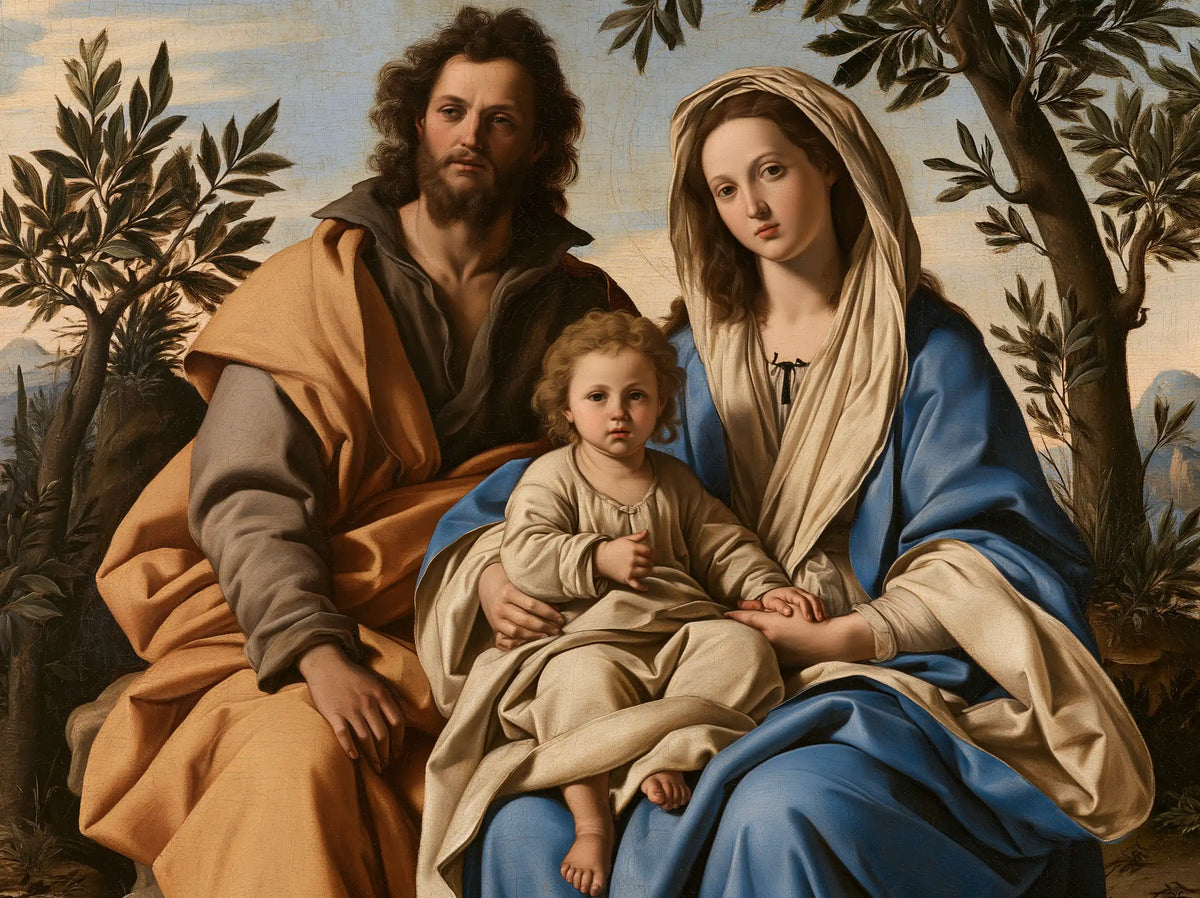 The Holy Family - Florentine Renaissance · Landscape n° 2