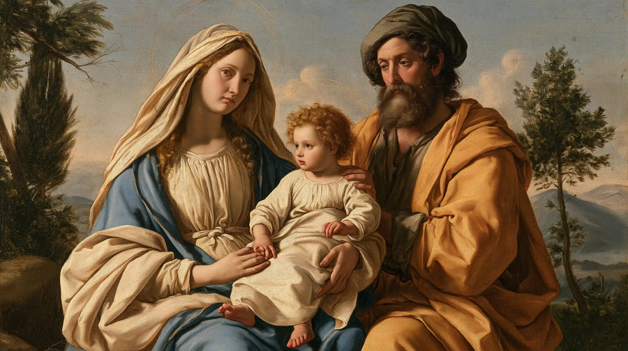 The Holy Family - Florentine Renaissance · Landscape n° 8