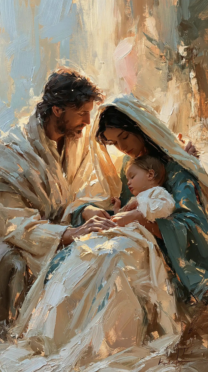The Holy Family - Impressionist · Portrait n° 4