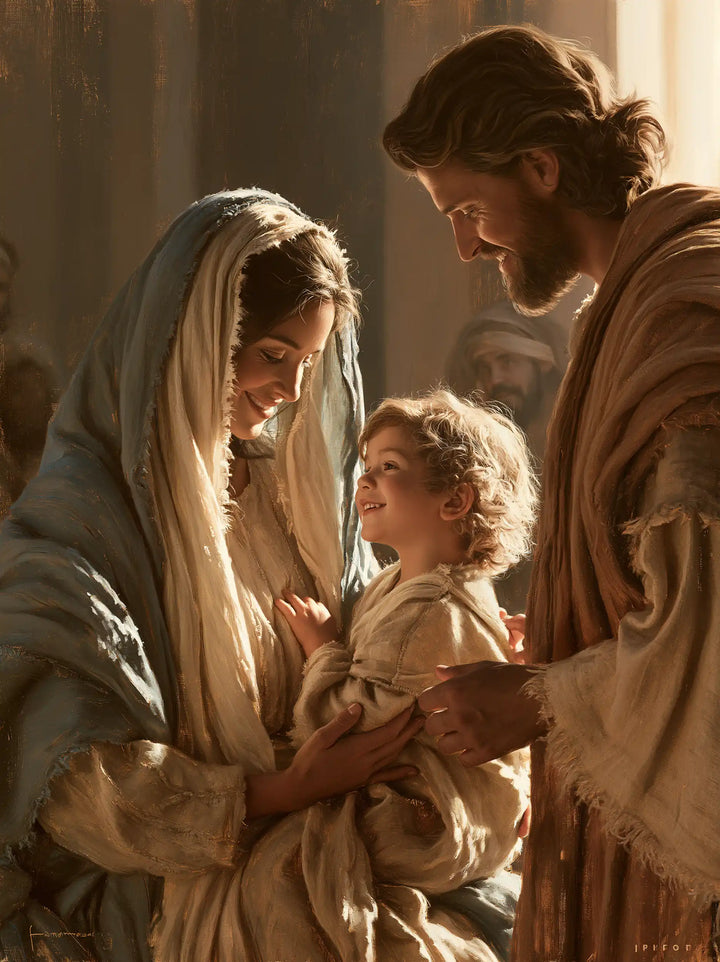 The Holy Family - Joy of the Holy Family · Portrait n° 2