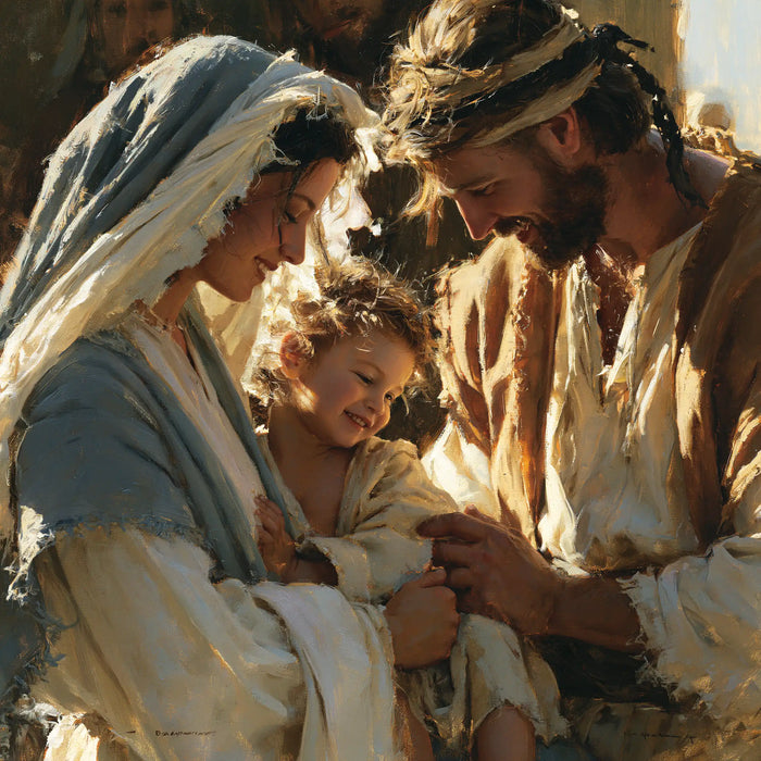 The Holy Family - Joy of the Holy Family · Square n° 1