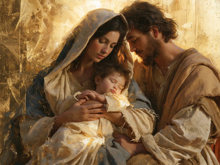 The Holy Family - Sacred Gold · Landscape n° 1