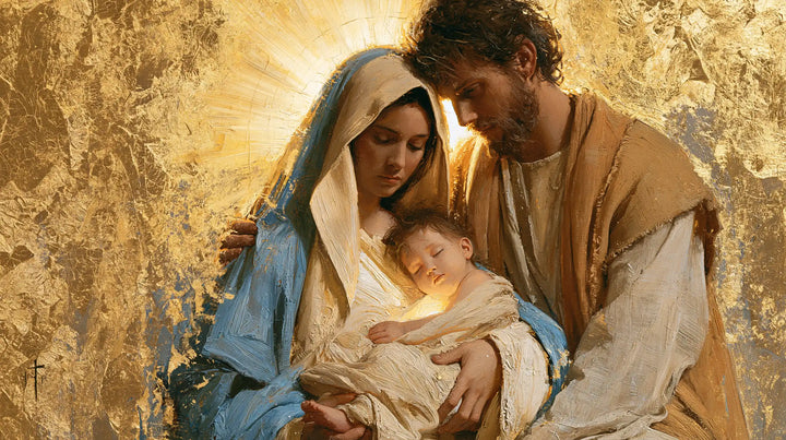 The Holy Family - Sacred Gold · Landscape n° 17
