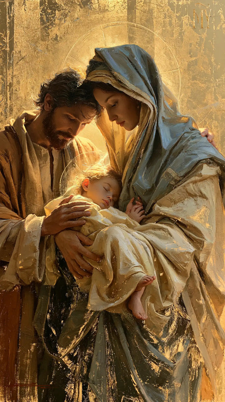 The Holy Family - Sacred Gold · Portrait n° 2
