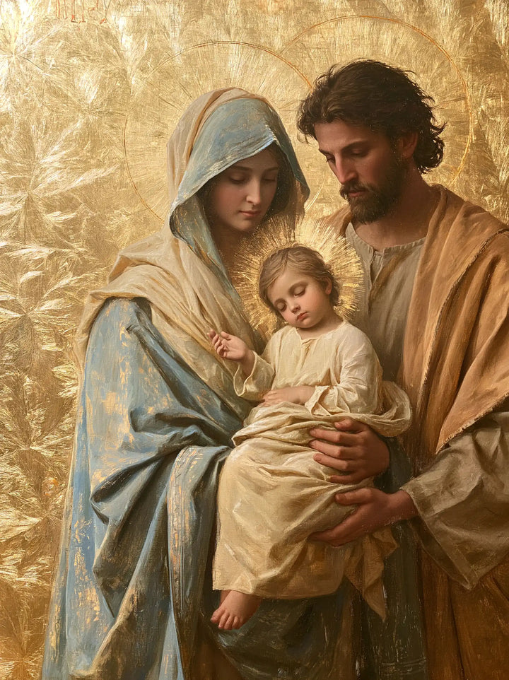 The Holy Family - Sacred Gold · Portrait n° 8