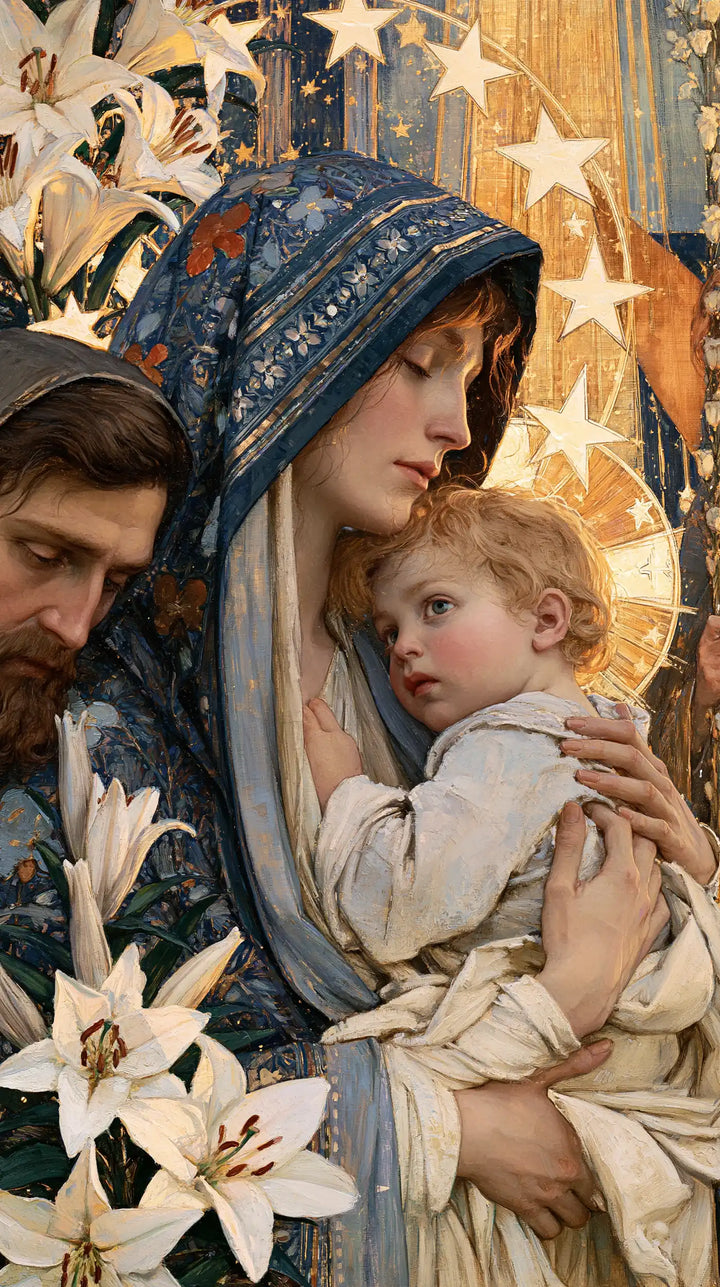 The Holy Family - Symbolist · Portrait n° 1