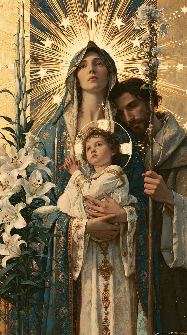 The Holy Family - Symbolist · Portrait n° 6