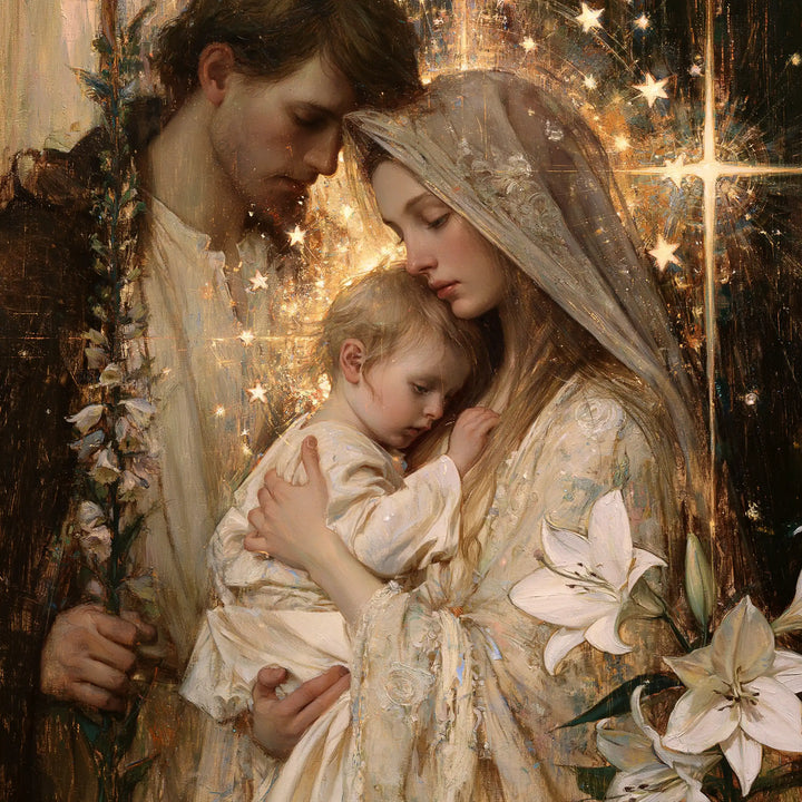 The Holy Family - Symbolist · Square n° 2