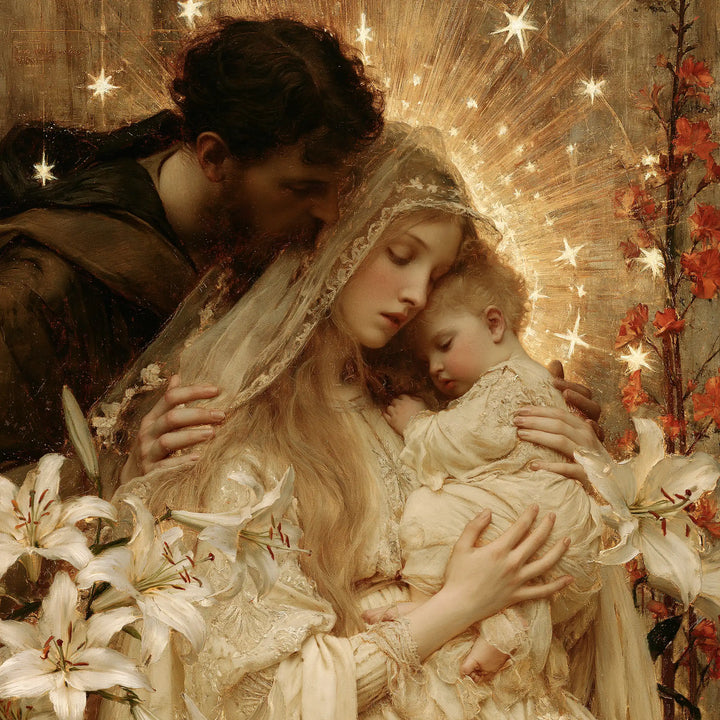 The Holy Family - Symbolist · Square n° 3