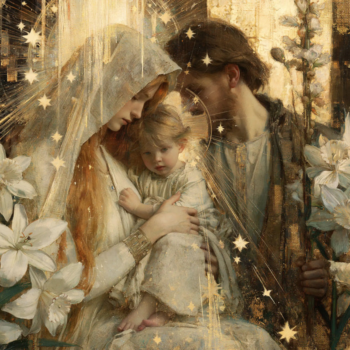 The Holy Family - Symbolist · Square n° 5