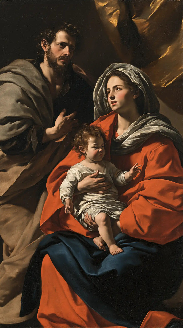 The Holy Family - Theatrical Baroque · Portrait n° 3