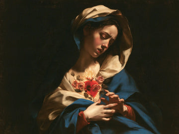 Immaculate Heart of Mary - Caravaggio Tenebrism · Landscape n° 1