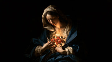 Immaculate Heart of Mary - Caravaggio Tenebrism · Landscape n° 9