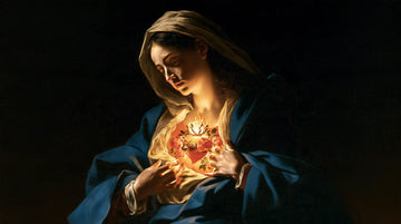 Immaculate Heart of Mary - Caravaggio Tenebrism · Landscape n° 10