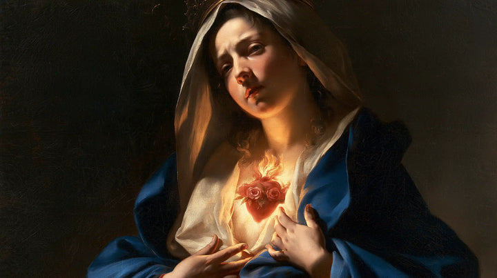 Immaculate Heart of Mary - Caravaggio Tenebrism · Landscape n° 13