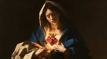 Immaculate Heart of Mary - Caravaggio Tenebrism · Landscape n° 14