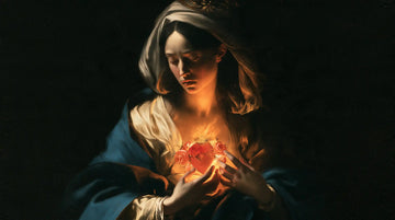 Immaculate Heart of Mary - Caravaggio Tenebrism · Landscape n° 16