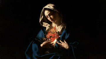 Immaculate Heart of Mary - Caravaggio Tenebrism · Landscape n° 17