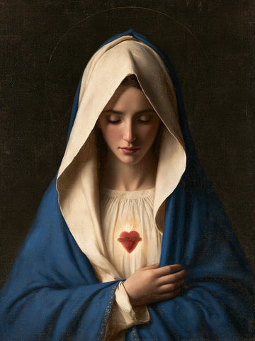 Immaculate Heart of Mary - Contemporary Minimalism · Portrait n° 10