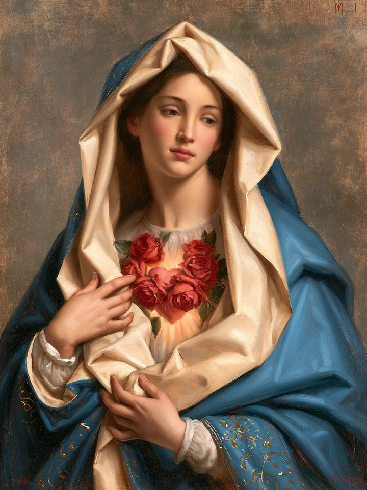 Immaculate Heart of Mary - Florentine Renaissance · Portrait n° 20