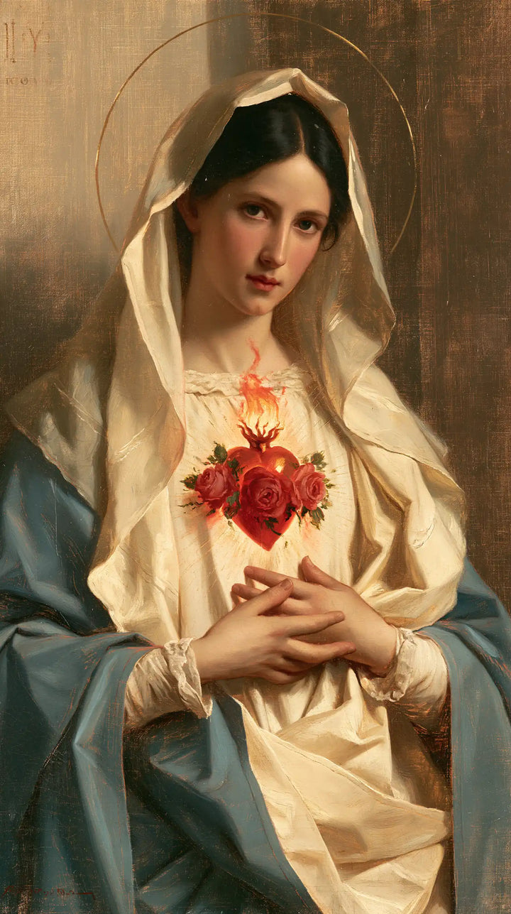 Immaculate Heart of Mary - The Heart as Central Symbol · Portrait n° 1