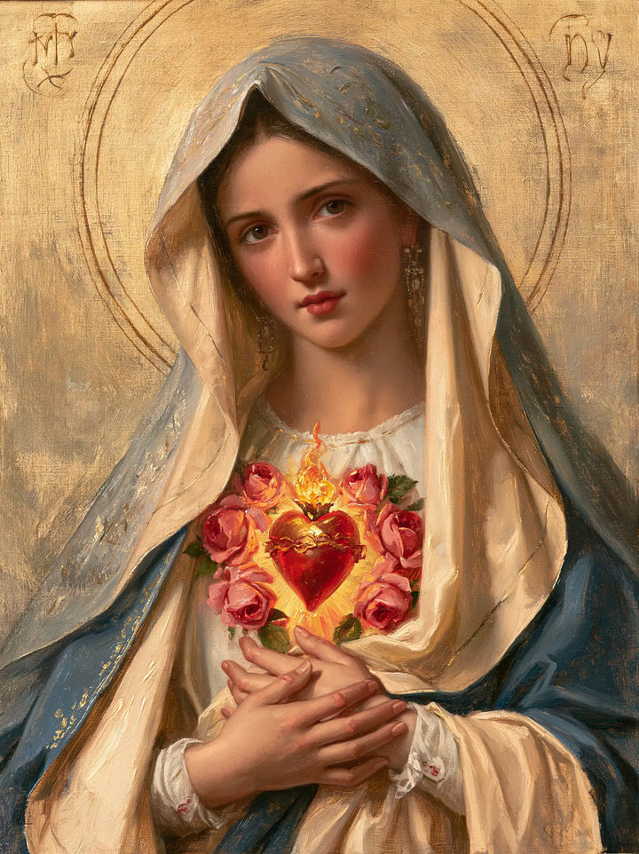 Immaculate Heart of Mary - The Heart as Central Symbol · Portrait n° 16