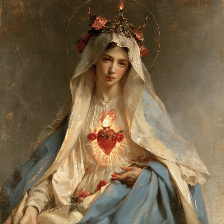 Immaculate Heart of Mary - The Heart as Central Symbol · Square n° 1