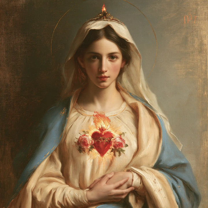 Immaculate Heart of Mary - The Heart as Central Symbol · Square n° 6