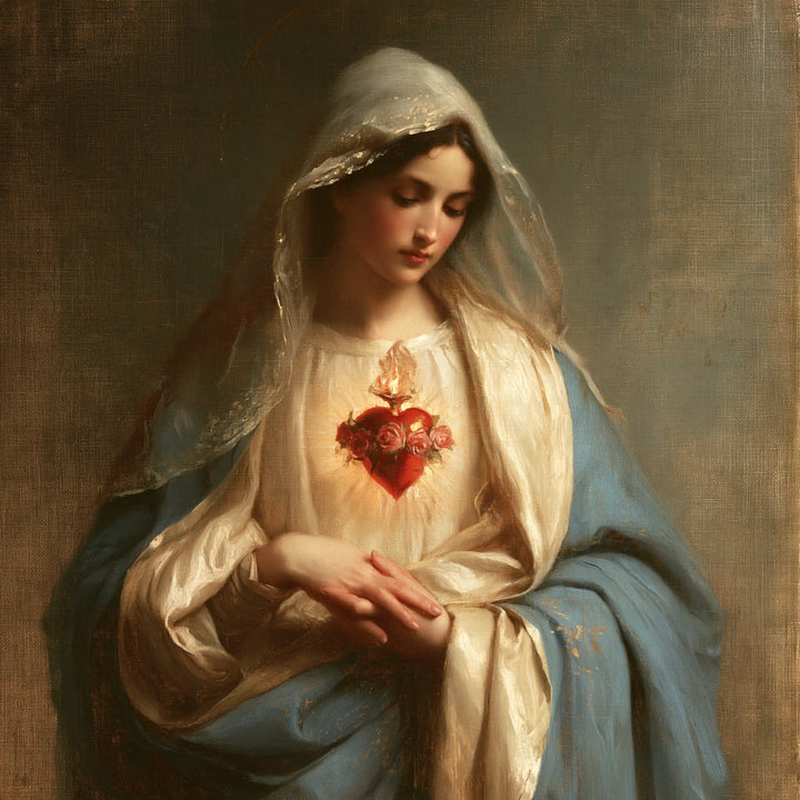 Immaculate Heart of Mary - The Heart as Central Symbol · Square n° 8