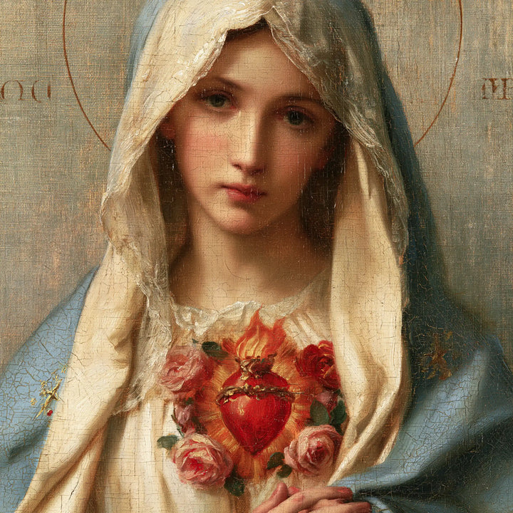 Immaculate Heart of Mary - The Heart as Central Symbol · Square n° 9