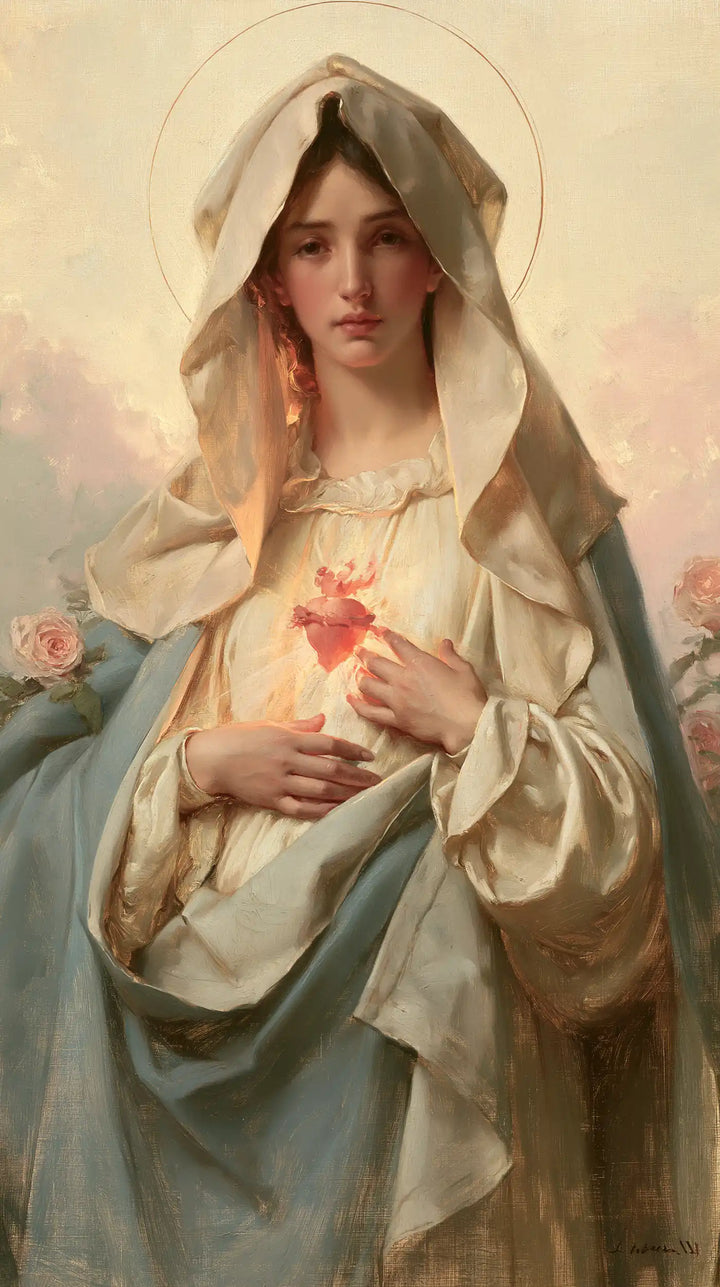 Immaculate Heart of Mary - The Immaculate Heart at Dawn · Portrait n° 4