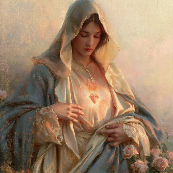 Immaculate Heart of Mary - The Immaculate Heart at Dawn · Square n° 1