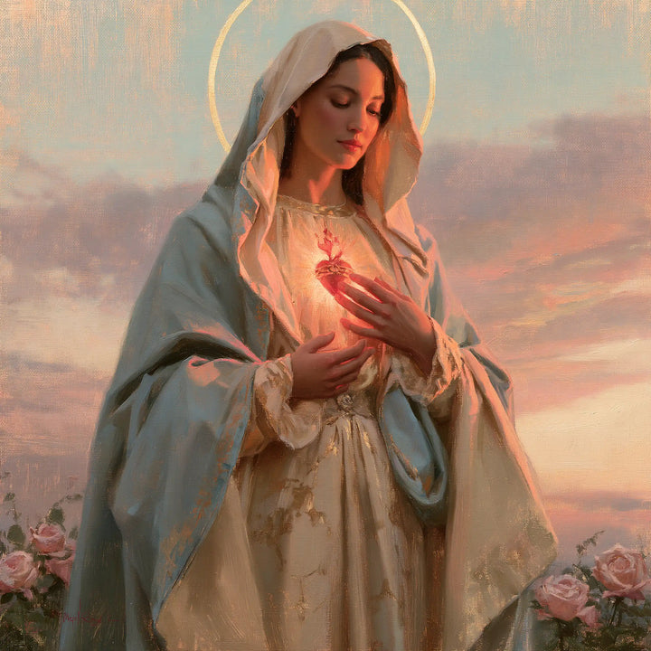 Immaculate Heart of Mary - The Immaculate Heart at Dawn · Square n° 3