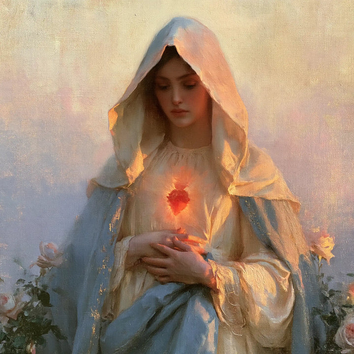 Immaculate Heart of Mary - The Immaculate Heart at Dawn · Square n° 4