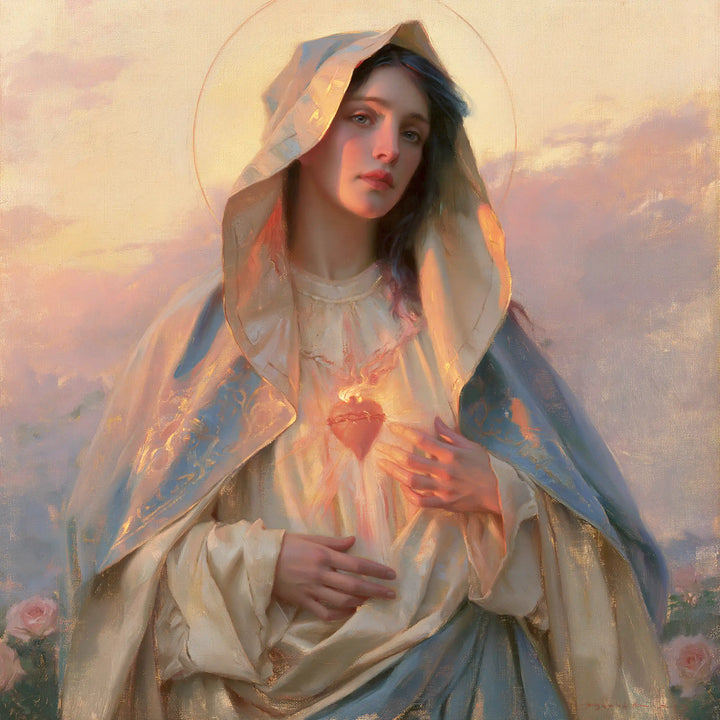 Immaculate Heart of Mary - The Immaculate Heart at Dawn · Square n° 9