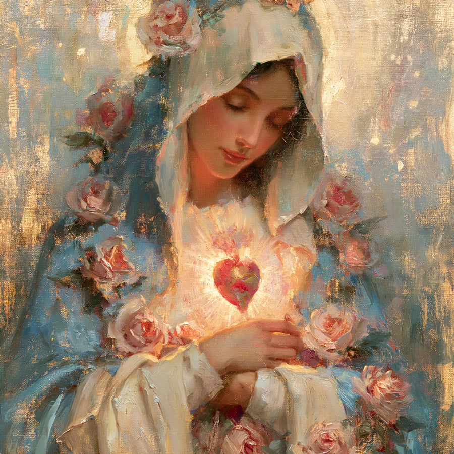 Immaculate Heart of Mary - Impressionist · Square n° 7