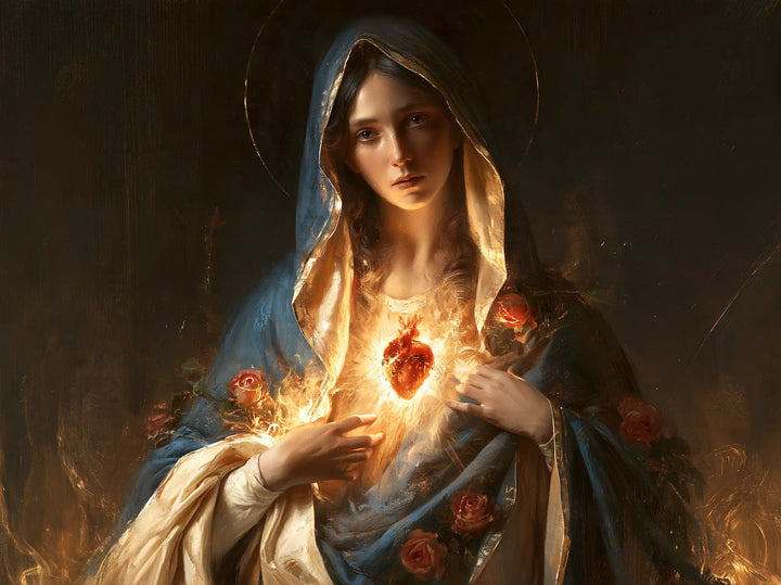 Immaculate Heart of Mary - Mary as Divine Light · Landscape n° 1