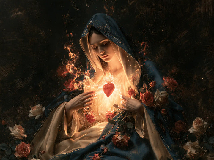 Immaculate Heart of Mary - Mary as Divine Light · Landscape n° 5