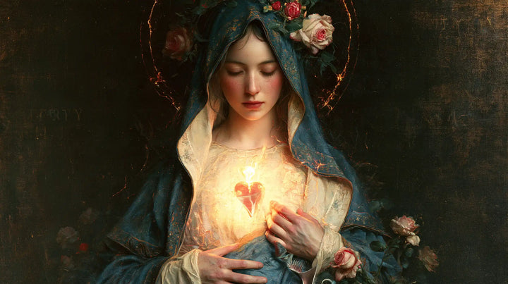 Immaculate Heart of Mary - Mary as Divine Light · Landscape n° 10