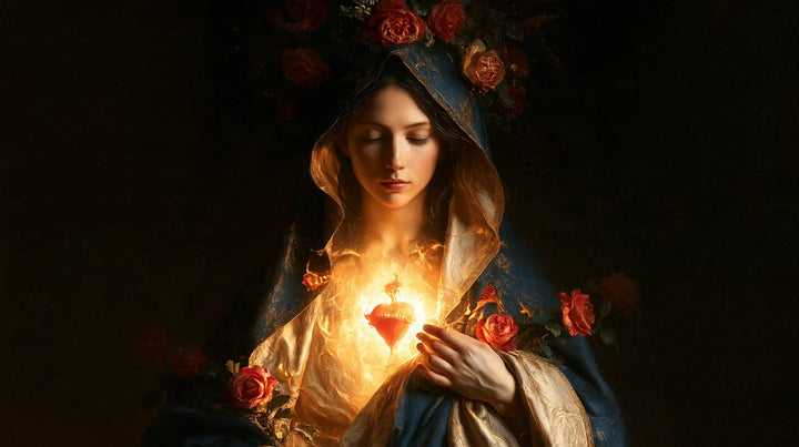 Immaculate Heart of Mary - Mary as Divine Light · Landscape n° 15