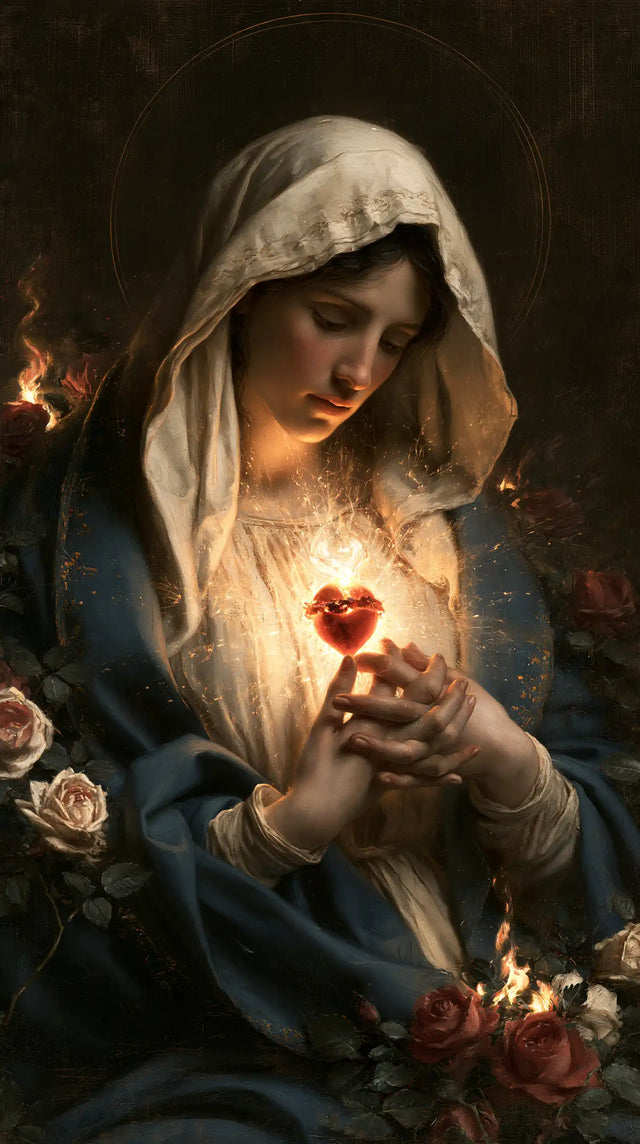 Immaculate Heart of Mary - Mary as Divine Light · Portrait n° 7
