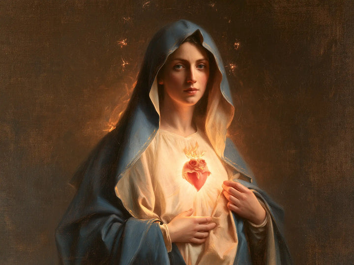 Immaculate Heart of Mary - Peace and Purity of Mary's Heart · Landscape n° 2