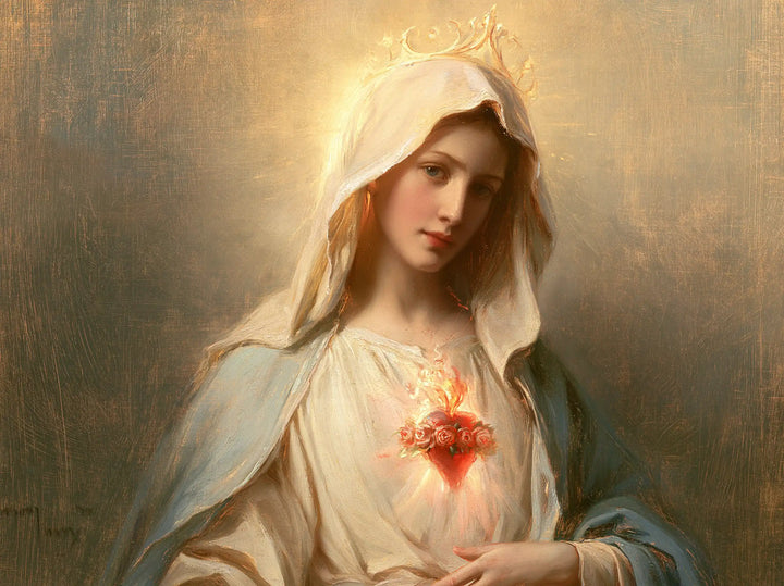Immaculate Heart of Mary - Peace and Purity of Mary's Heart · Landscape n° 3