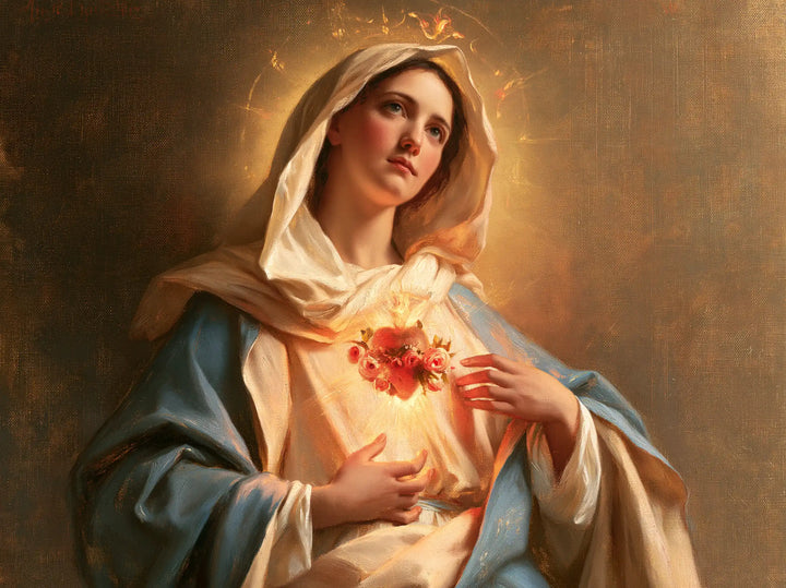 Immaculate Heart of Mary - Peace and Purity of Mary's Heart · Landscape n° 4