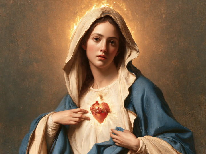 The Immaculate Heart of Mary — The Little Heart and the Restrained Gesture