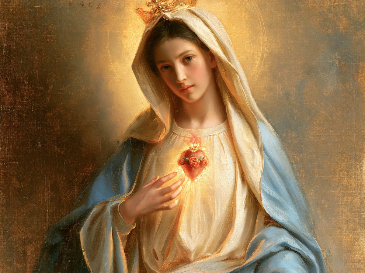 Immaculate Heart of Mary - Peace and Purity of Mary's Heart · Landscape n° 7